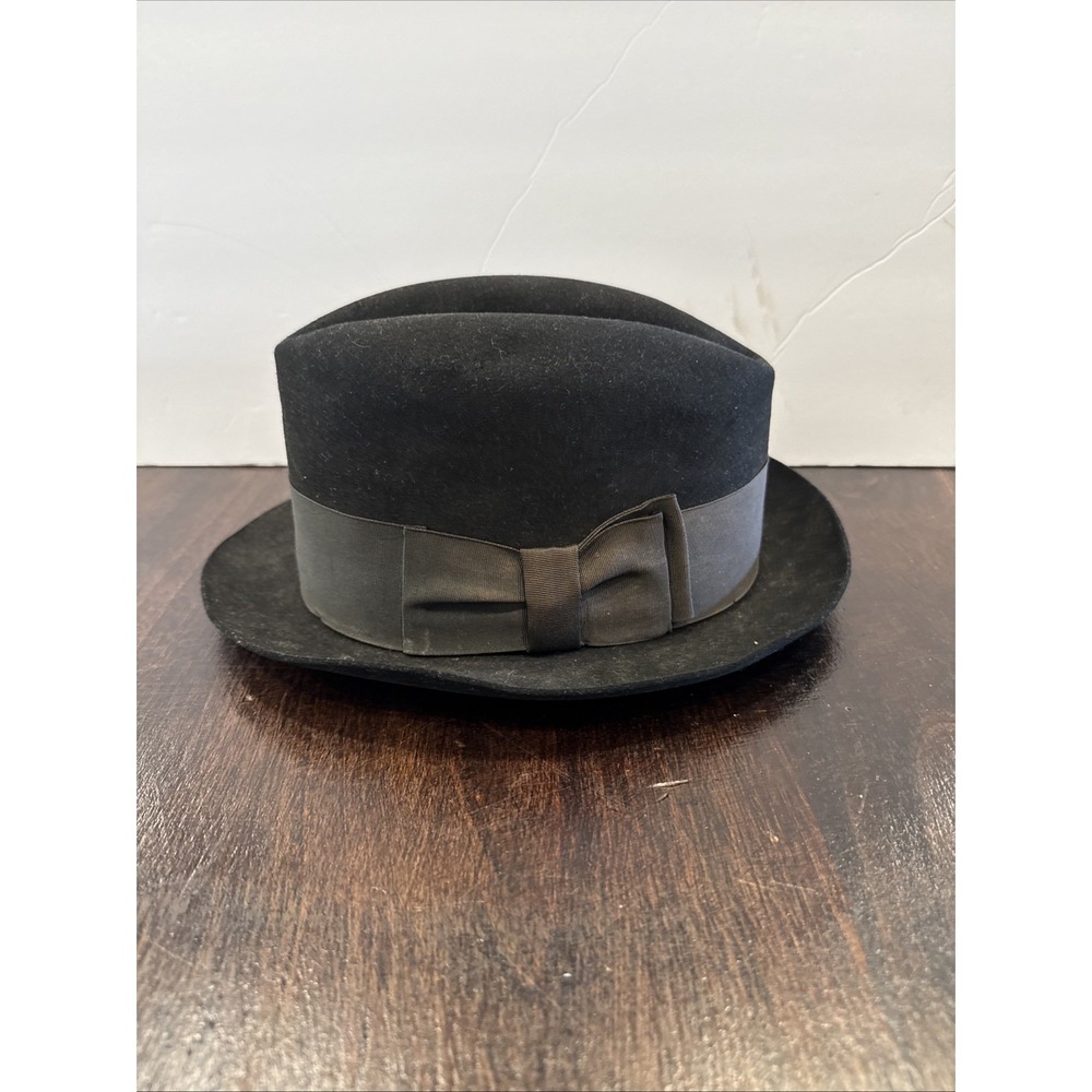 Bianchi‎ Continental Styling Black Fedora Hat